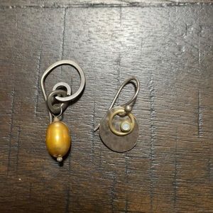 Silpada Earrings. Each missing their mate.